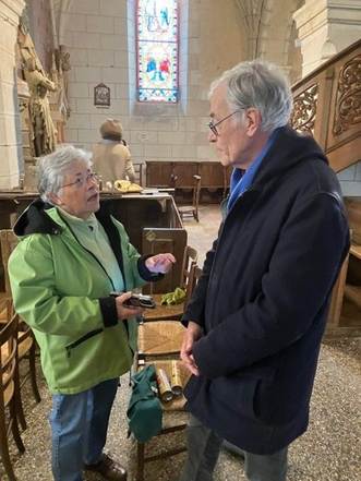 Ce samedi 21 f�vrier 2026 nettoyage de l��glise de Semblan�ay