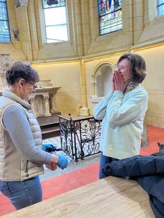 Ce samedi 21 f�vrier 2026 nettoyage de l��glise de Semblan�ay