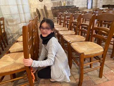 Ménage de l'église pour Pâques 2